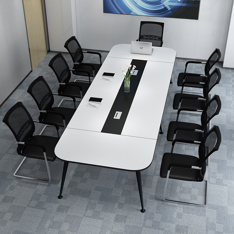 北京办公家俱定制会议桌现代洽谈桌椅组合订制板式大小会议室桌椅