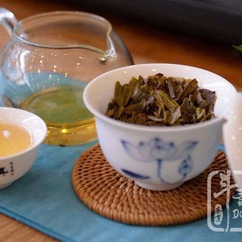 仙湖斗记 斗记普洱茶定制青花瓷盖碗 带齿盖碗 斗记盖碗 高端盖碗