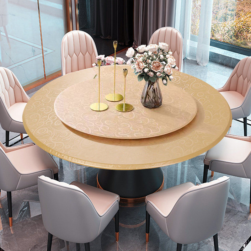 全包松紧圆形桌套防水防油防烫免洗圆桌布家用转桌转盘套餐桌台布,居家布艺,桌布,淘宝优惠券,粉丝福利购,淘宝优惠卷