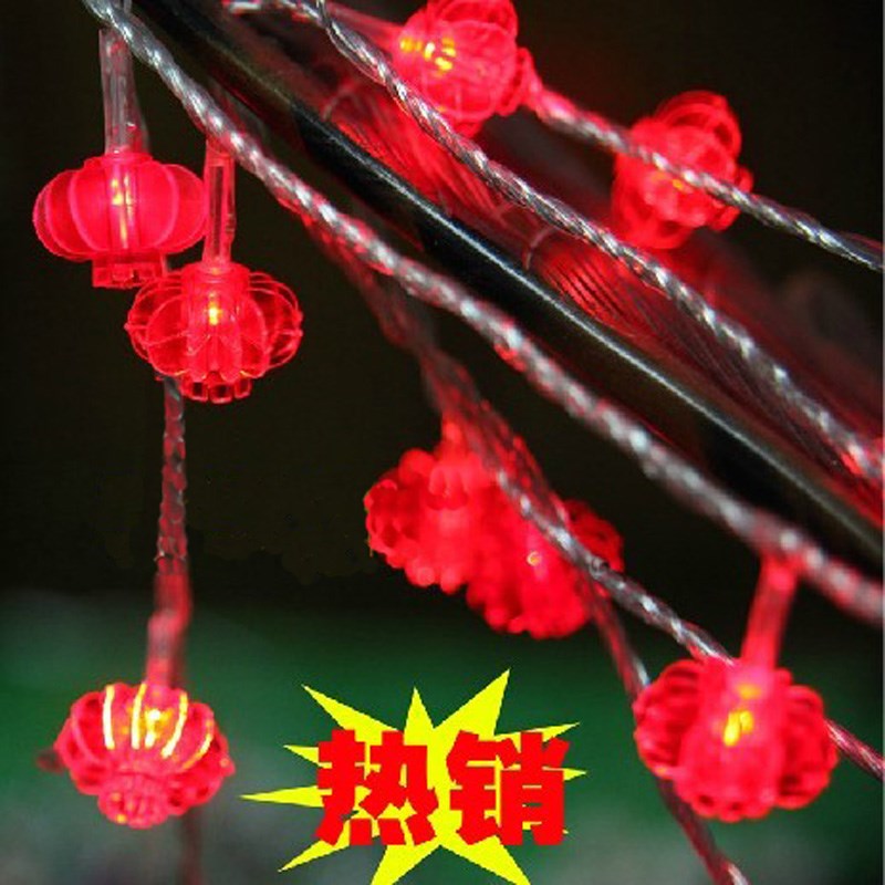 led装饰灯 彩灯闪灯 串灯 庭院灯草坪灯婚庆装饰彩灯 LED灯笼灯串