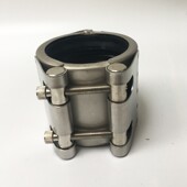 齿环型管道连接器IMPA614131不锈钢联管夹修补70带压堵漏哈夫节