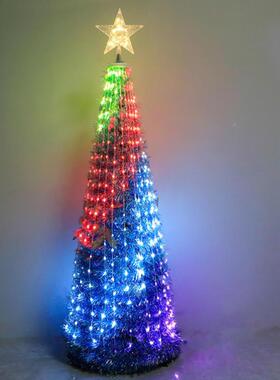 点控ri铜线灯串装饰圣诞HJK树灯Cadenadelámpaasdecoratvas