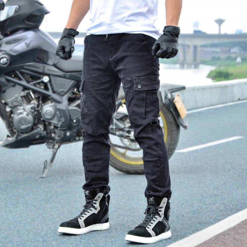 L13OONGBIKER摩适托车骑士工裤男休闲轻骑便舒耐磨机车行防装摔裤