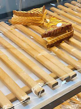 纸现烤OWT展包示柜垫纸中岛柜玻璃面垫片食品级防水防油高透明烘