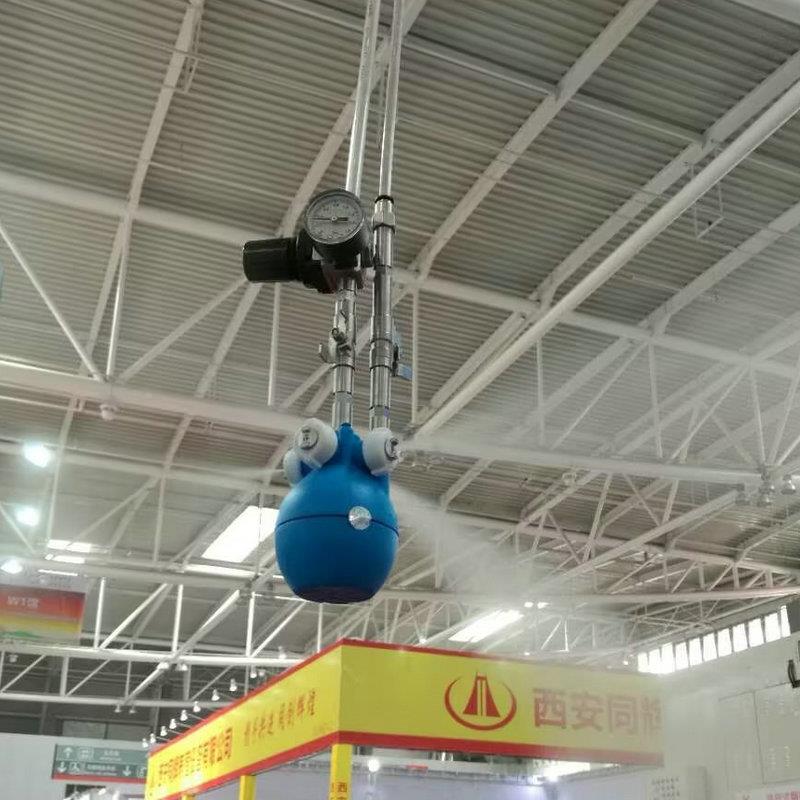 二雾二流体干雾加湿机工业喷雾加器房降湿EYT温加湿造汽雾水厂加