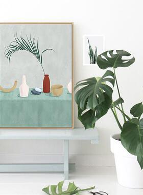 欧客厅沙发背景墙装北画IN厅S风格卧室床头墙画挂画饰餐组合EM-91