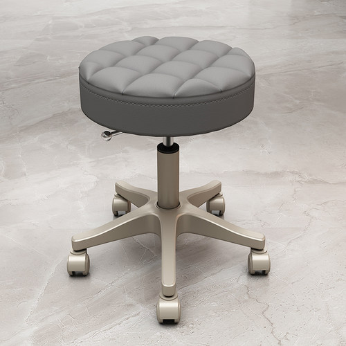 美容院凳子美发美甲理发店专用旋转升降大工椅子滑轮家用酒吧圆凳