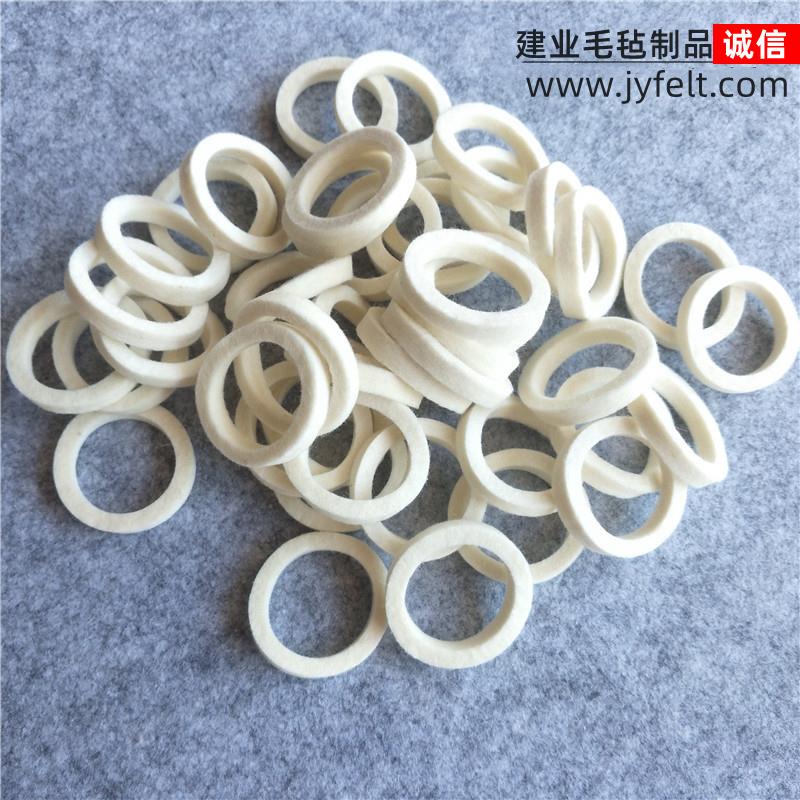 绕线机羊毛毡漆包线过线棉压线夹线毡圆织机防尘密封工业毛毡垫圈