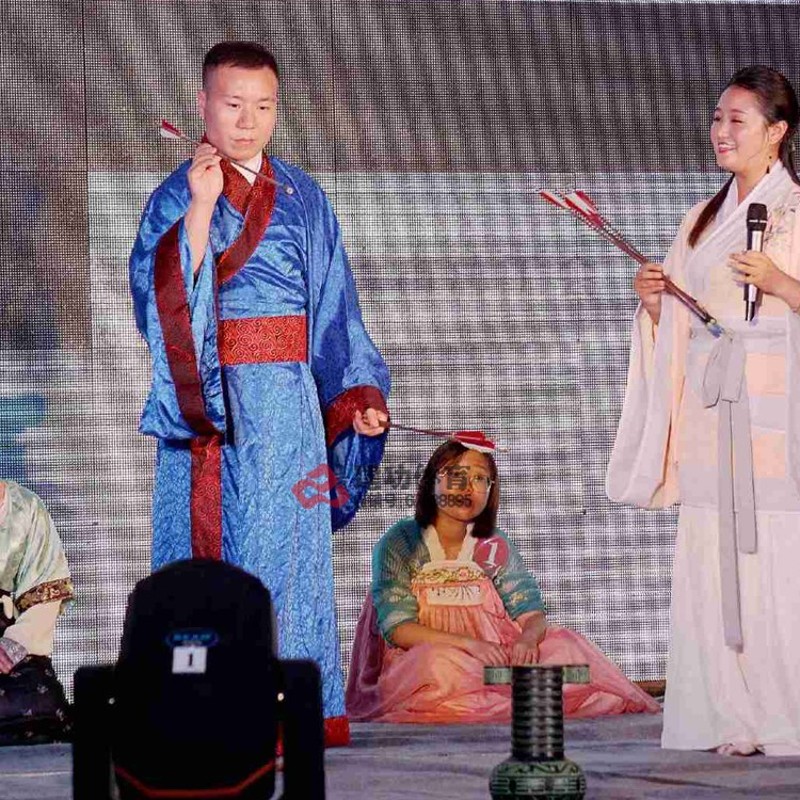 大号青铜器投壶高32传统投壶游戏道具仿古幼儿园中秋节国庆节春节