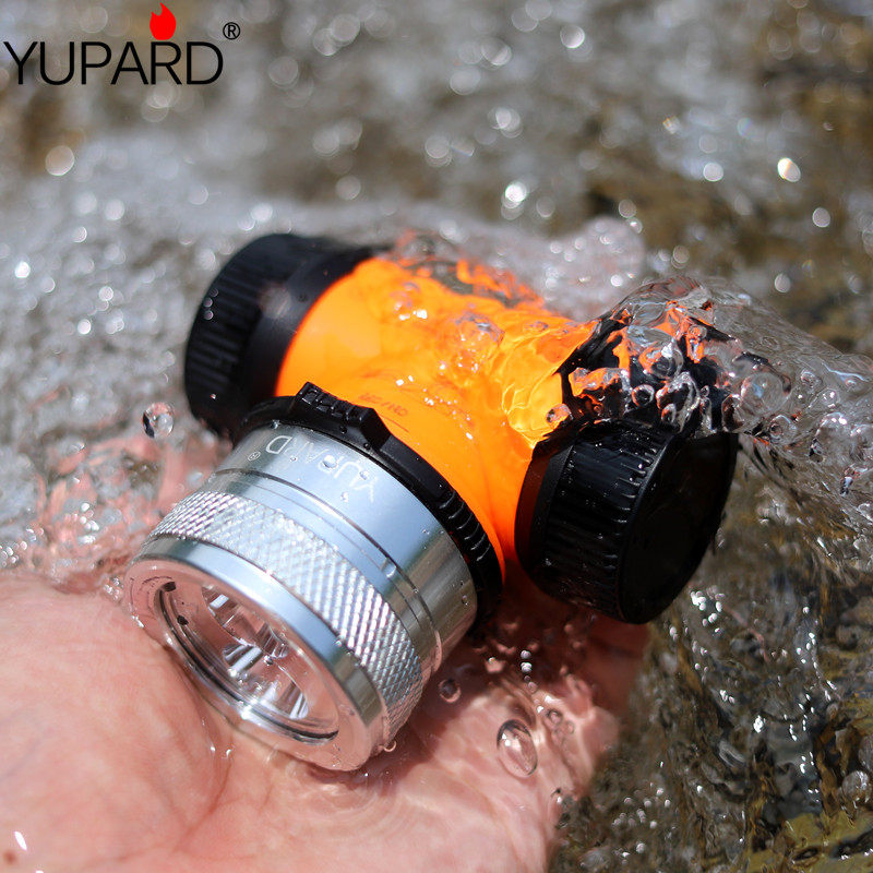T6强光L2黄光紫光高亮潜水头灯水下防水补光夜潜远射车灯26650