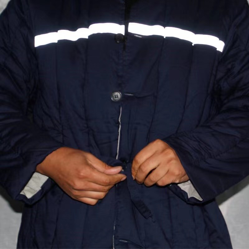 87式蓝棉马甲煤矿工下井劳动布棉袄坎肩棉背心工作服劳保保暖棉衣