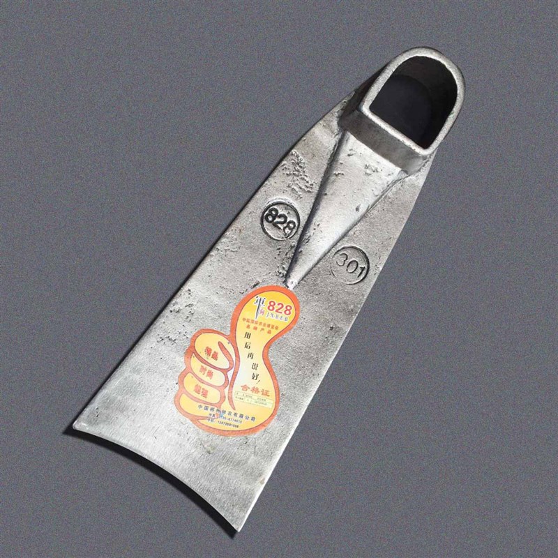 锻压锄头道轨钢翻地园林工具耕种除草松土宽锄园艺农具一体条锄