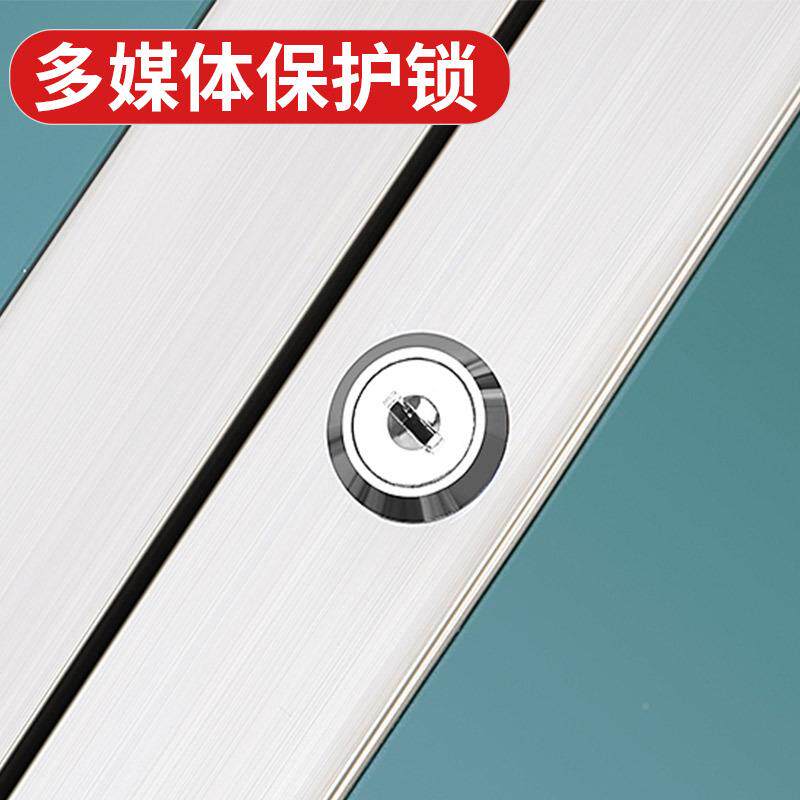式推拉黑板教学大挂板学校教室挂墙大黑板左294右推拉磁性绿黑板