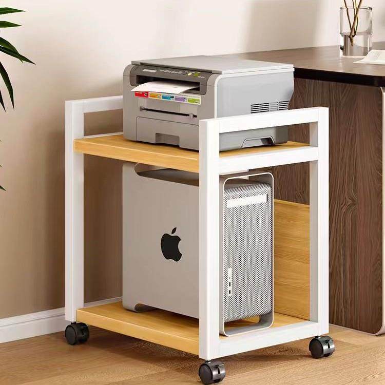 加工定制打印机6置物架主物机收箱置架办公室可整移动纳理放置柜