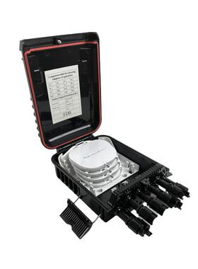 MRVA光纤配线箱黑色BS外F分线箱TTH配线箱室防水FDB到户光缆接线