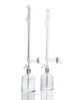 全自动滴定白色色酸式清碱式聚四氟活塞自棕动定管零滴定EAM管透