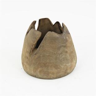 厂家宿销售手工制作木质工花瓶花盆花桶插花CF19010花器家民储物