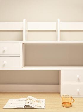 书架IXJ桌简易卧书室面办公室桌小型多层架子客厅桌收纳置物架书