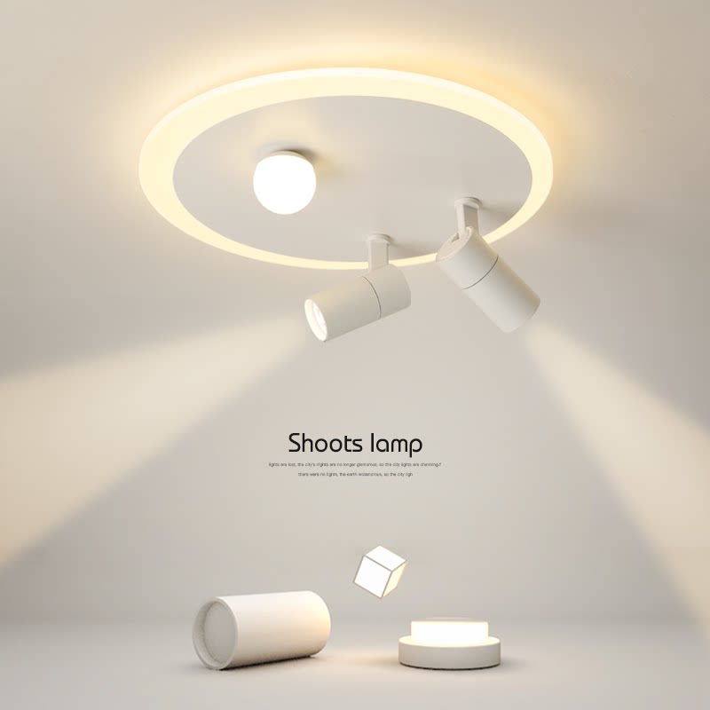 餐厅吸顶灯led主卧室灯现代简约创意北欧小客厅灯过道衣帽间灯具