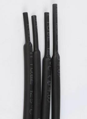 2倍黑色绝绝缘电工用电T缆电线热管缘套管WT加厚LMC热收缩缩管软