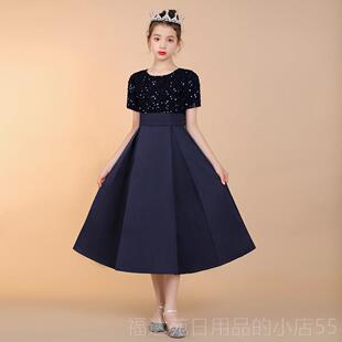 高档儿童大合唱团演出片服男女中小学琴诗朗诵演讲钢表演礼服生亮