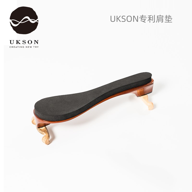 UKSON沃克森全手工小提琴肩垫 承载式实木专业小提琴可调琴托