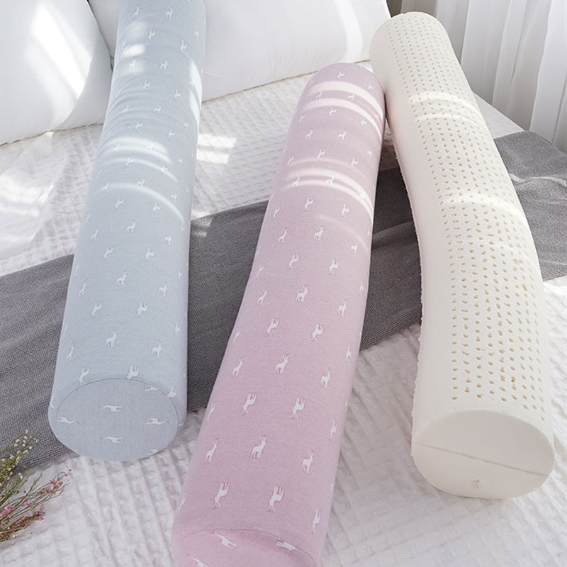 泰国乳胶圆柱长条睡眠抱枕男生款女生睡觉夹腿男朋友抱枕床上靠枕