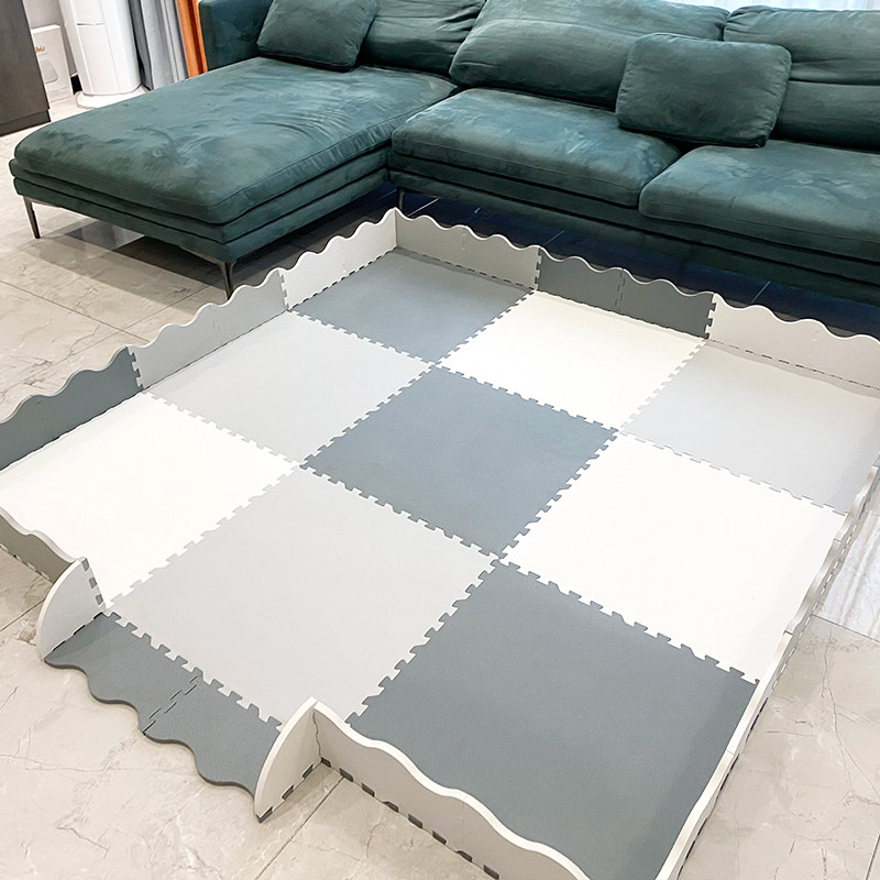 乐拓加厚环保泡沫拼接地垫儿童爬行垫拼图室内家用卧室防潮地板垫