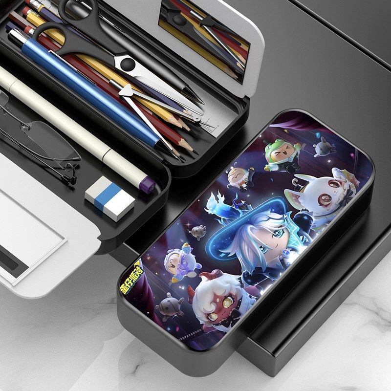 蛋仔派对文具盒多功能女孩2024年新款小学生男孩款铅笔盒笔袋儿童