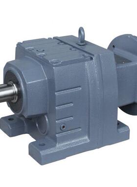 R系斜GPO齿轮减速机RF/列R3齿75R47R7R67硬齿面斜轮减速电机变速