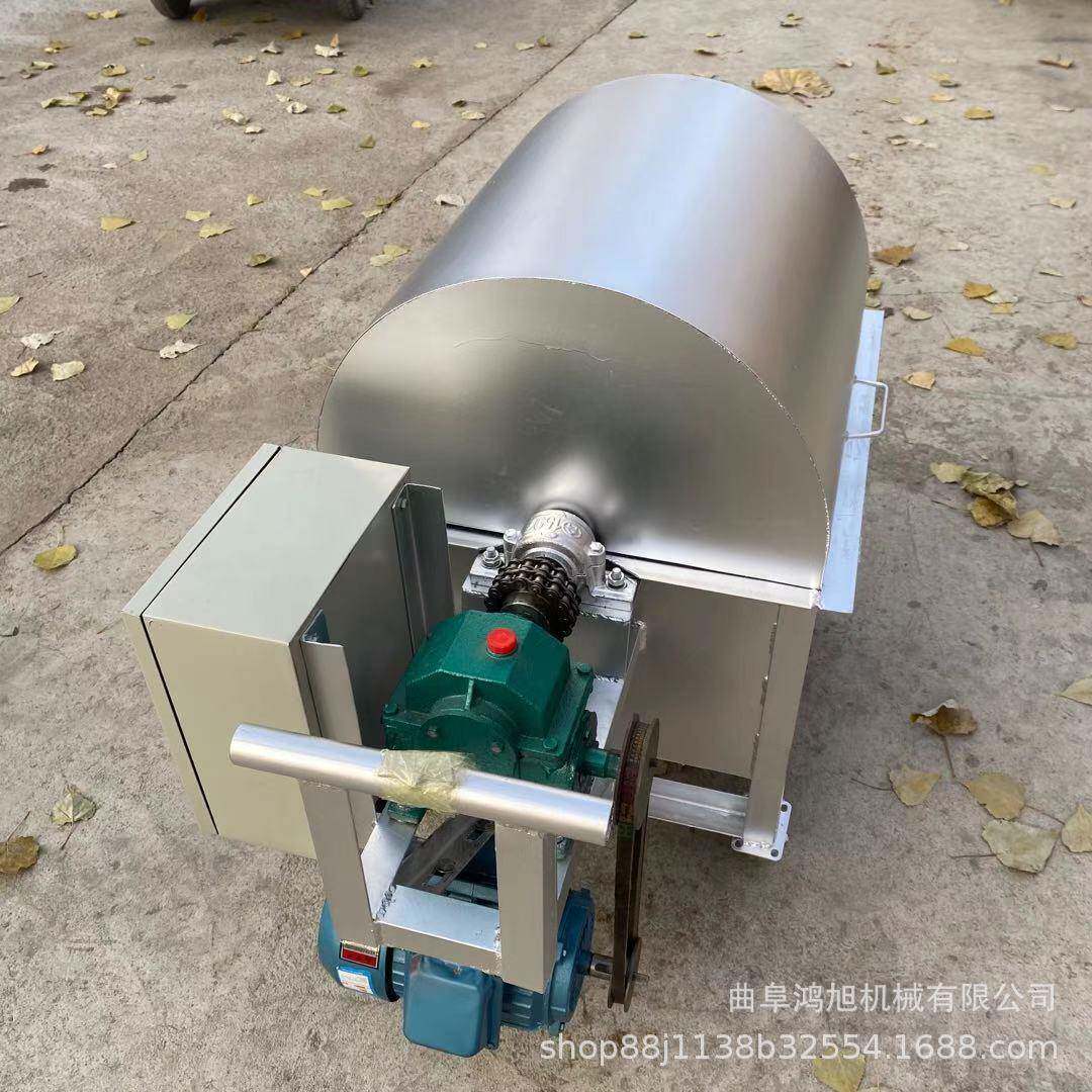 10煤公斤滚筒炒货机多功能瓜子树翻炒机烧烧FXX0气炒锅干叶炒货机