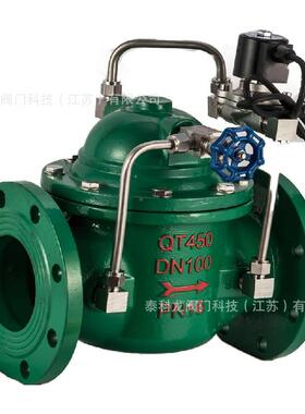 H式C600X-16Q水力先导法兰电磁N阀远程电动制放水位33177控阀D125