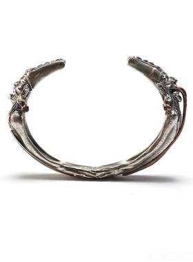 高档主师创常203力作纯银新版轻版黑白无原手镯挖2掘民族之魂