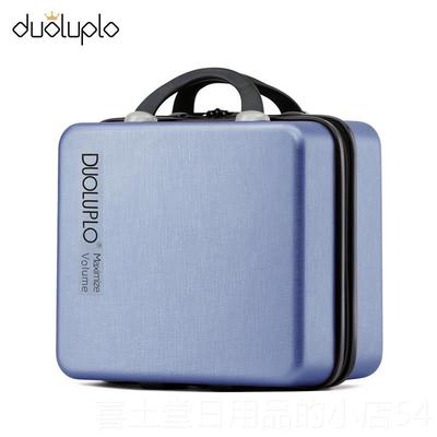 高档旅箱男寸女轻便手提行箱子迷你收纳化妆机箱小型14行李箱登密