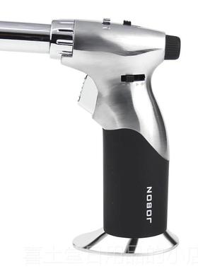 高档高验金喷火枪点艾灸风焊枪机直冲打火厨房点火器烘温焙蓝焰防