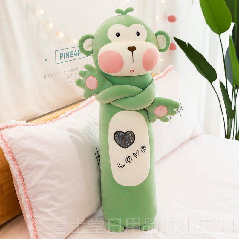 高档趴趴猪懒毛娃绒玩具公仔玩偶床娃上抱枕可爱睡觉女孩人牛大号