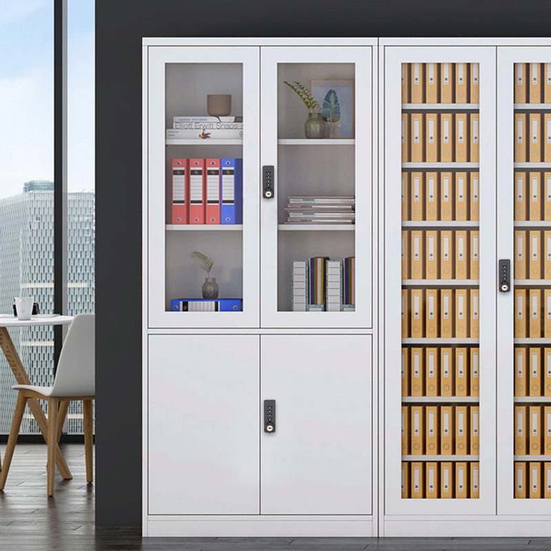 DB95办公文件柜四轮机械密码锁小型五斗橱三联抽屉锁铁皮柜锁芯