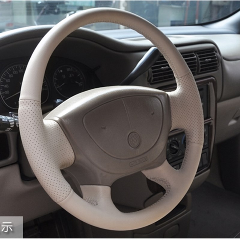 别克老款君威 君越 GL8专车专用手缝真皮汽车方向盘套手缝把套