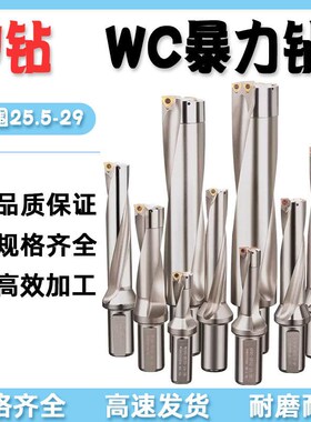 2D/3D/4D/5D U钻 暴力钻 WC 25.5/26/26.5/27/27.5/28/28.5/29