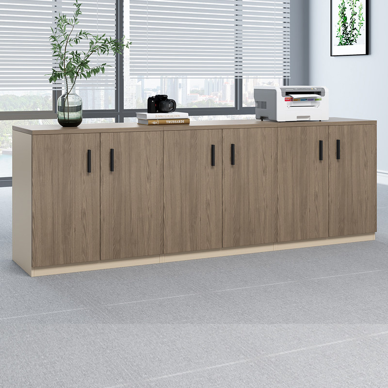 矮柜会议室茶水柜办公室办公柜子文件柜隔断柜储物柜打印机工作台