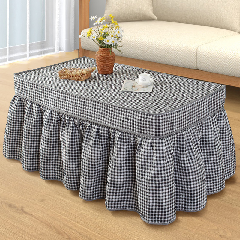 烤火桌子罩套烤火炉桌罩长方形电炉罩电暖炉桌套电烤炉取暖套新款