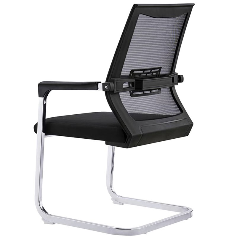 办公椅 家用书房电脑椅弓形会议椅接待会客室椅子网布麻将椅