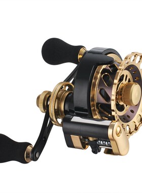 LIZARD11轴CNC全金属头自动排线筏轮筏钓轮渔前打轮微铅轮