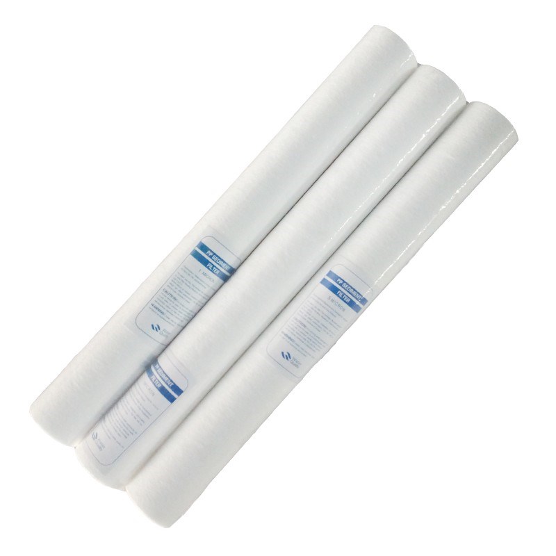 20寸寸10 30寸前置PP棉熔喷滤芯通用精密保安骨架1/5微米