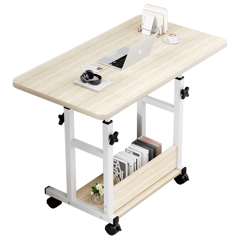 床边桌可移动小桌子卧室家用简约学生书桌简易升降宿舍懒人电脑桌