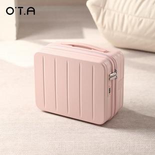 正品OTA手提行李箱附包女14携寸登机小轻可套便拉杆迷你便化妆箱
