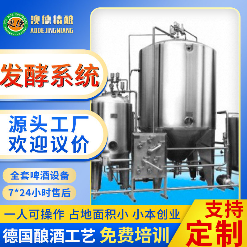精酿啤酒设备自酿啤酒设备酵母扩培系统厂家