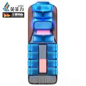 高档背德国菲力全身按多功能家用肩颈英腰加热电动按摩靠躺垫摩床