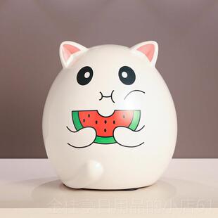 高档20可25新款扑满龙猫存钱罐创意卡通祇存钱筒儿童女存筒进钱不