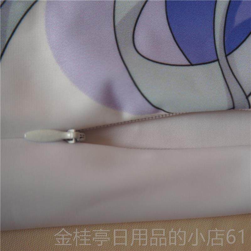 高档DIY来图制等身抱枕明星宠物神定动漫周原边定长制半身套靠枕